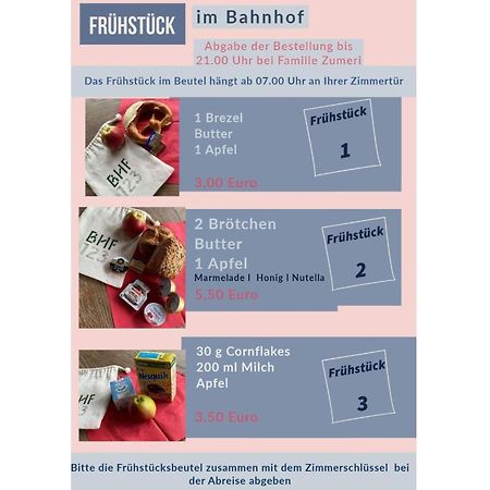 ホテル Bahnhof 123 Fridingen an der Donau エクステリア 写真